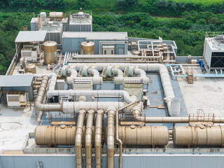Industrial Rooftop Cooling and Ventilation System