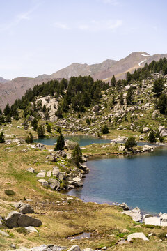 Mountain Landscape Lake