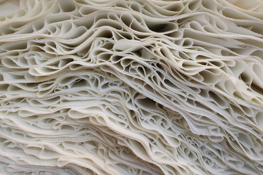 Layered Fabric Rolls