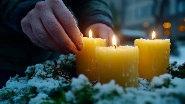 Lighting Advent Candles: A Symbol of Hope and Anticipation for Christmas