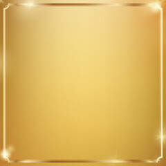 Gold luxury background Space for selling products, backdrop, wallpaper, background, text. Vector illustration.
