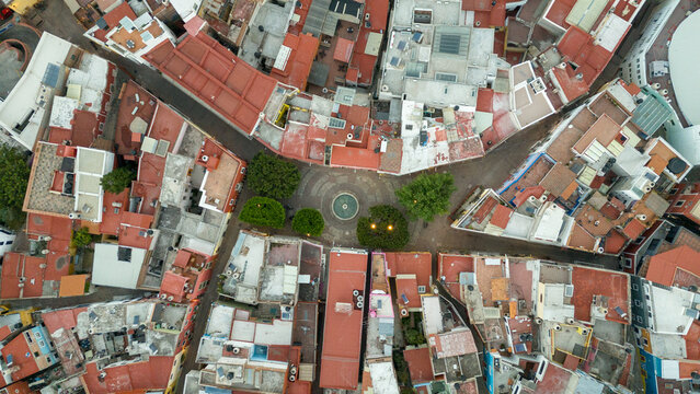 Urban Density in Guanajuato from Above