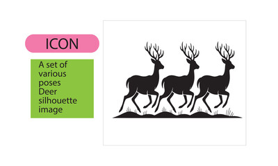 A set of deer image