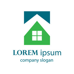 simple and elegant housing logo design