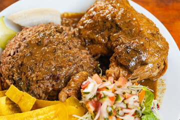 Caribbean rice and beans