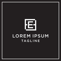 fe or ef square logo
