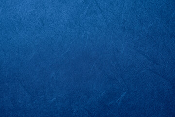 青色の和紙の背景　Blue Japanese washi paper background © Nishihama