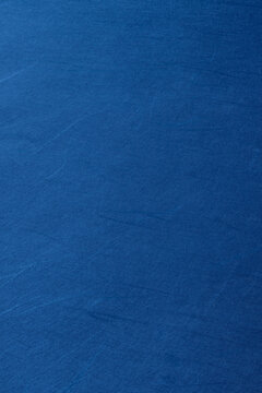 青色の和紙の背景　Blue Japanese washi paper background