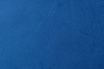 青色の和紙の背景　Blue Japanese washi paper background