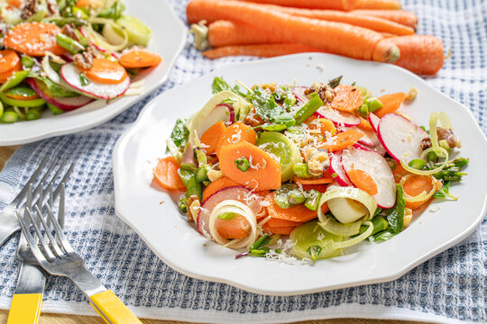 Shaved Vegetable Salad