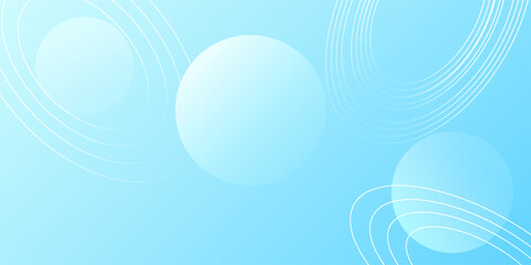 Abstract geometric background gradient soft light blue like a saturnus for Graphic. Perfect for web template.
