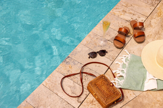 Pool side fun