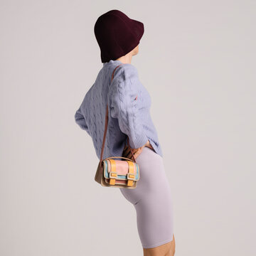Stylish Outfit with Accessories Showcasing Modern Fashion Aesthe