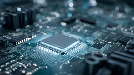 Manufacturing advanced ai chips in a state of the art semiconductor factory environment