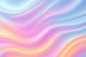Obraz premium Abstract pastel fluid wave background in soft gradient light with smooth flowing lines and dreamy motion graphics concept design. Ai generative