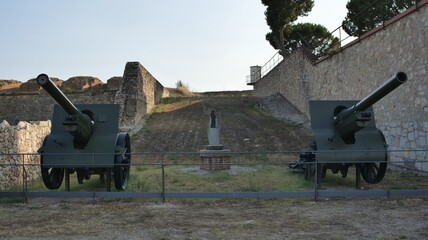 Historic Castell de Sant Ferran fortress in Figueres, Catalonia