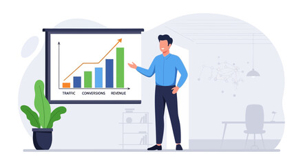 Presentation of Business Growth and Financial Success Strategies for Investors