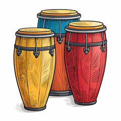 Fascinating Create Bold Stroke Latin Conga Drums Designer Choice Collection Vibrant Dynamic Energy Great for Content Marketing Strategy Professional Portfolio Quality Asset Creative Asset