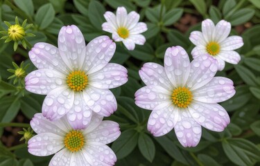 Fototapeta premium pink and white flowers