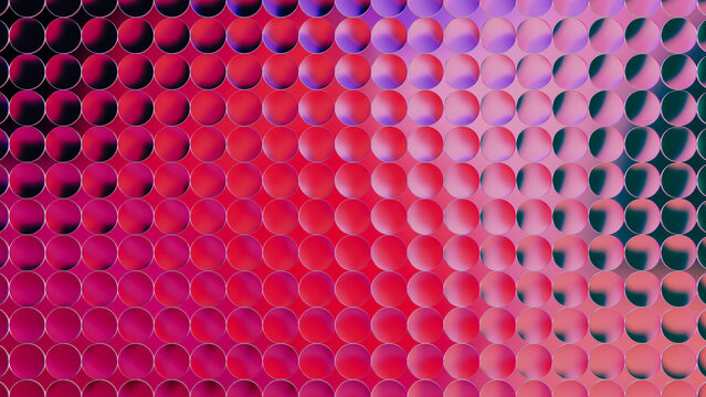 Vibrant abstract background with dynamic 3D shapes