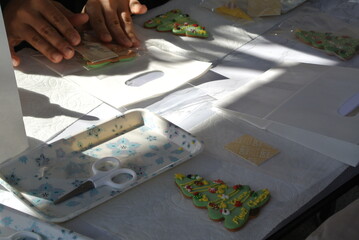 Christmas icing cookie making workshop