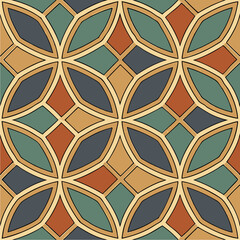 Moroccan zellige geometric 