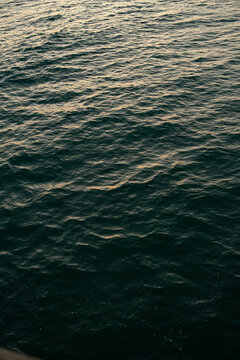 Gentle Ripples on Twilight Water