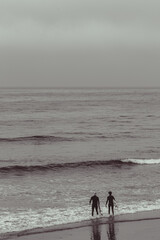 People enjoying the beach