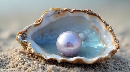 seashell on the beach