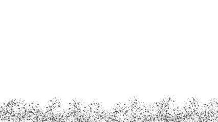 gray glitters frame border