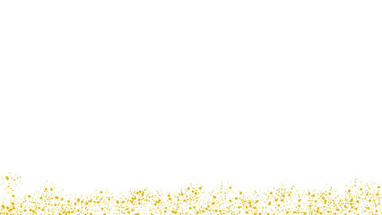 gold glitters frame border,