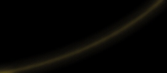Abstract space background. golden glitters on blak background