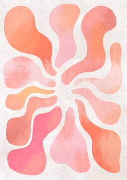 Abstract minimal bionic background 