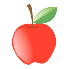 vector illustration of apple