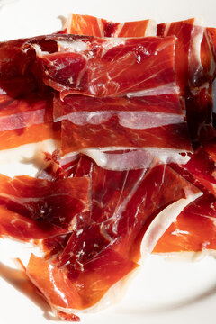 Close-Up of Iberico Ham