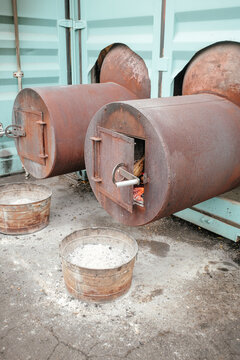 Barbecue Offset Smoker