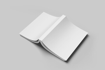 Blank Cover Books Mockup, for Magazine 