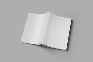 Blank Cover Books Mockup, for Magazine 