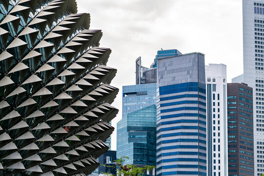 Downtown highrises and urban development