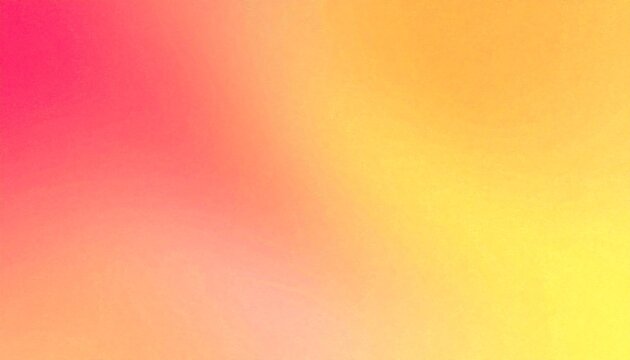 Abstract gradient background transitioning smoothly from pink to yellow