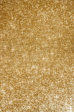 Golden glitter background