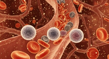 Scientific Visualization of Blood Cells in Motion