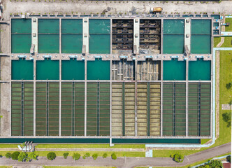 Aerial Water Treatment Plant Advanced Purification