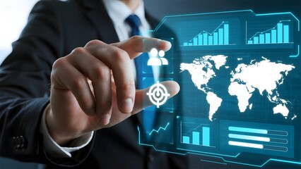 Business intelligence global market analysis data analytics and target audience reach strategy