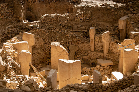 Stone Structures Ancient Archaeological Site