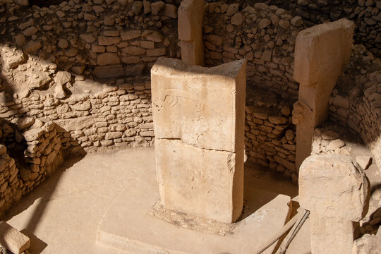 Stone Structures Ancient Archaeological Site