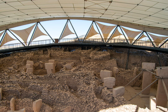 Stone Structures Ancient Archaeological Site