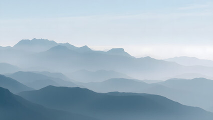 Fototapeta premium Zen Mountainscape