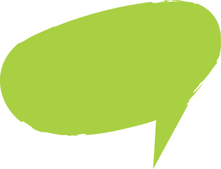 speech bubble vector ilustration on transparent background