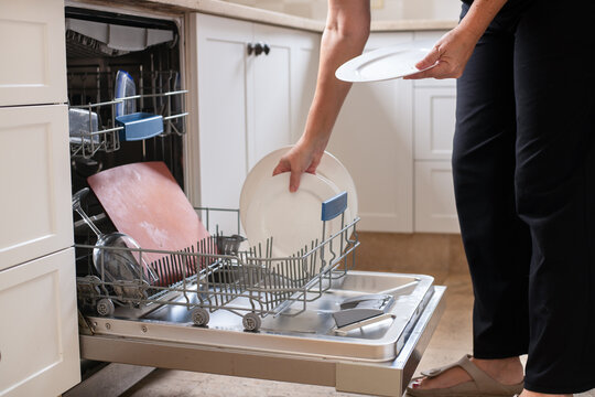 kitchen cabinets with dishwasher